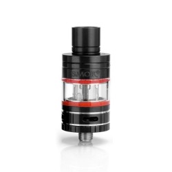 Authentic SMOKTech SMOK Micro TFV4 Sub Ohm Tank Clearomizer - Silver, Stainless Steel + Glass, 2.5ml, 0.3 Ohm, 22mm Diameter