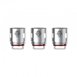 Authentic SMOKTech SMOK V12-T6 Coil Heads for SMOK TFV12 Cloud Beast King Tank - 0.17 ohm (60~240W) (3 PCS)