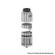 Authentic ThunderHead Creations Artemis II TC RDTA Rebuildable Dripping Tank Atomizer - Silver, 5.5ml, 25mm Diameter