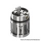 Authentic ThunderHead Creations Artemis II TC RDTA Rebuildable Dripping Tank Atomizer - Silver, 5.5ml, 25mm Diameter