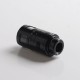 Authentic ThunderHead Creations THC Artemis RDTA Vape Atomizer w/ BF Pin - Black, SS + Glass, 4.5ml, 24mm Diameter