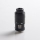 Authentic ThunderHead Creations Artemis RDTA Atomizer w/ BF Pin - Black, SS + Glass, 4.5ml, 24mm Diameter