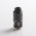 Authentic ThunderHead Creations Artemis RDTA Atomizer w/ BF Pin - Gun Metal, SS + Glass, 4.5ml, 24mm Diameter