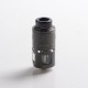 Authentic ThunderHead Creations THC Artemis RDTA Vape Atomizer w/ BF Pin - Gun Metal, SS + Glass, 4.5ml, 24mm Diameter