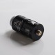 Authentic ThunderHead Creations THC Artemis RDTA Vape Atomizer w/ BF Pin - Silver + Black, SS + Glass, 4.5ml, 24mm Diameter