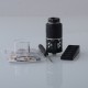 Authentic ThunderHead Creations THC Artemis RDTA Rebuildable Dripping Tank Vape Atomizer - Matt Black, 4.5ml, 24mm, Special