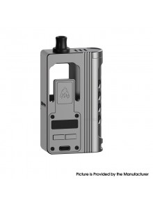 Authentic ThunderHead Creations Blaze AIO Boro Box Mod - Gun Metal, VW 5~88W, Compatible with BB / Billet Boro RBA / Tank