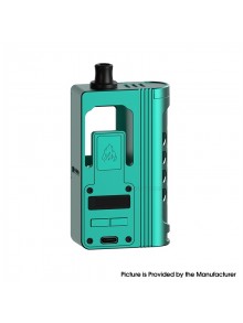 Authentic ThunderHead Creations Blaze AIO Boro Box Mod - Tiffany Blue, VW 5~88W, Compatible with BB / Billet Boro RBA / Tank