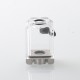 Authentic ThunderHead Creations Blaze Boro Tank - Silver, PCTG + SS, 4ml