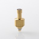 Authentic ThunderHead Creations Blaze RBA Bridge for BB / Billet / Boro - Gold, 3.0 / 2.5 / 2.0 / 1.2mm