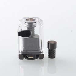 Authentic ThunderHead Creations Blaze RBA Bridge Tank Kit for BB / Billet / Boro - Gun Metal, 3.0 / 2.5 / 2.0 / 1.2mm, 4ml