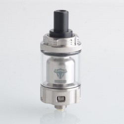 Authentic ThunderHead Creations Elite MTL RTA Lite Rebuildable Tank Atomizer - Silver, 2.0 / 4.0ml, 22mm Diameter