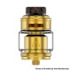 Authentic ThunderHead Creations & Mike Vapes Blaze RTA Rebuildable Tank Atomizer - Gold, 2ml / 5.5ml, 26mm Diameter