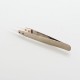 Authentic ThunderHead Creations THC Straight Ceramic Head Tweezers for RDA / RTA / RDTA - Silver + White