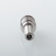 Authentic ThunderHead Creations Tauren Mech Boro Mod Replacement Long Drip Tip - Silver