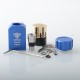 Authentic ThunderHead Creations Tauren Mech Boro Mod With X Chip - Blue, 1 x 18650 / 20700 / 20700