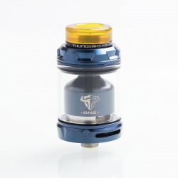 Authentic ThunderHead Creations Tauren One RTA Rebuildable Tank Atomizer - Blue, 2.0 / 4.5ml, 24mm Diameter