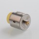 Authentic ThunderHead Creations THC Tauren RDA Rebuildable Dripping Atomizer w/ BF Pin - Silver, Stainless Steel, 24mm Diameter