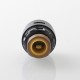 Authentic ThunderHead Creations Tauren Solo V1.5 RDA Atomizer - Silver Black, 24mm Diameter