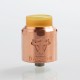 Authentic ThunderHead Creations Tauren RDA Rebuildable Dripping Atomizer w/ BF Pin - Copper, Copper, 24mm Diameter