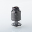 Authentic ThunderHead Creations & Tony Vapes Artemis II RDTA Rebuildable Tank Atomizer - Gun Metal, 4.5ml, BF Pin, 25mm