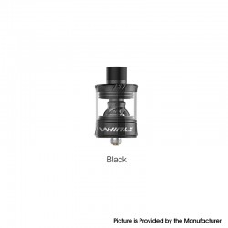 [Ships from Bonded Warehouse] Authentic Uwell Whirl II 2 Tank Atomizer - Black, 3.5ml, 0.6ohm Restricted DTL / 1.8ohm MTL, 25mm