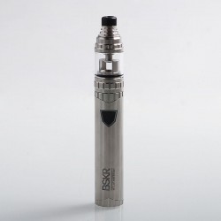 Authentic VandyVape Berserker 1100mAh Mod + Berserker Subtank MTL Starter Kit - Silver, 2ml / 3.5ml, 19mm Diameter