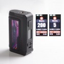 [Ships from Bonded Warehouse] Authentic VandyVape Gaur-21 200W Dual 21700 Box Mod - Wilight Purple, VW 5~200W, 2 x 18650/20700