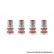 [Ships from Bonded Warehouse] Authentic VandyVape Jackaroo Replacement VVC-90 Mesh Coil Head - 0.9ohm, 9~16W, MTL (4 PCS)