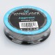 Authentic VandyVape Kanthal A1 Juggernaut Heating Resistance Wire - (28GA + 37GA) x 2 + 24GA x 37GA, 3m (10 Feet)