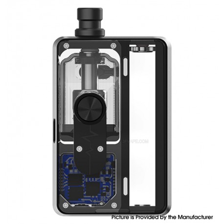 Authentic VandyVape Pulse AIO V2 80W Boro Box Mod Kit - Black, VW 5~80W, 1 x 18650, 6ml