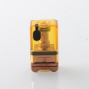 Authentic Vapehouse Jouzu DotRBA RBA Tank for dotMod dotAIO V1 / V2 Pod - Coffee Gold