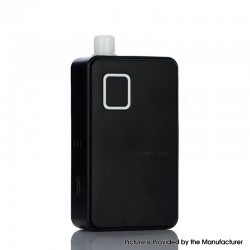 Authentic Veepon Kuka AIO 60W Boro Box Mod Kit - Black, VW 1~60W, 1 x 18650, 0.3 / 0.6ohm, 5ml, VP60 Chip