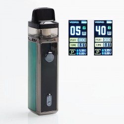 Authentic VOOPOO VINCI 40W 1500mAh VW Mod Pod System Starter Kit - Dazzling Green, 5~40W, 5.5ml (Standard Edition)