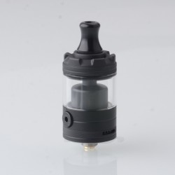 Authentic Yachtvape Pandora MTL RTA V2 Atomizer - Black, 0.8 / 1.0 / 1.2 / 1.4 / 1.6 / 2mm, 22mm