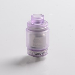 Authentic Ystar Beethoven RTA Rebuildable Tank Atomizer - Purple, Resin + Stainless Steel, 5.5ml, 24.7mm Diameter