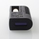 BMM.38 Aio Style 60W Boro Box Mod - Black, Flower Pattern, 1~60W, 1 x 18650 / 21700