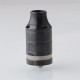 Cabeo Style DL / MTL RTA Rebuildable Tank Atomizer - Black, 5.0ml, Single Coil Configuration, 24mm Diameter