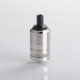 Cabeo Style DL / MTL RTA Rebuildable Tank Vape Atomizer - Silver, 2.0ml, Single Coil Configuration, 24mm Diameter