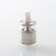 Dvarw MTL CL Style RTA Atomizer w/ 11 x Air Inserts + 2 x Spare Tanks - Silver, 2ml / 3.5ml / 5ml, 22mm