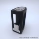 French Mini Style AIO Boro Box Mod - Translucent, 1 x 18350, Constant Voltage 3.2V / 3.7V / 4.2V