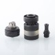 KF X Style MTL RTA Rebuildable Tank Atomizer - Black, 316SS, 4ml, 24mm Diameter