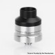 Kindbright DNV Scar Atty Style RDTA Rebuildable Dripping Tank Atomizer w/ BF Pin - Black, 316 Stainless Steel, 1.9ml, 22mm Dia.