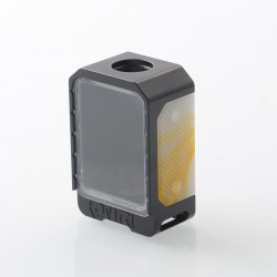 Kontrl Style Boro Tank for SXK BB / Billet AIO Box Mod Kit - Yellow, POM