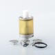 Mea Culpa Style MTL RTA Rebuildable Tank Atomizer w/ Airdisks - Sliver, 3.5ml, 22mm Diameter