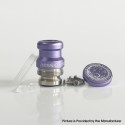 Mission XV DotMission Style Replacement Drip Tip + Button Set for dotMod dotAIO V2 Pod - Purple