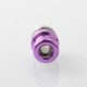 Mission XV DotMission Style Threaded Drip Tip for dotMod dotAIO V1 / V2 Pod - Purple, SS + Aluminum