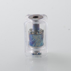 Mission XV KB2 Style RBA Tank Full Kit for DotAIO V1 / V2 - Blueing, Titanium, 1.0, 1.2, 2.0, 2.5, 3.0, 3.5, 4.3mm, 3.8ml