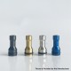 Mission XV Style RDL 510 Drip Tip for RDA / RTA / RDTA Atomizer - Blue, Stainless Steel