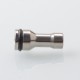 Mission XV Style RDL 510 Drip Tip for RDA / RTA / RDTA Atomizer - Silver, Titanium